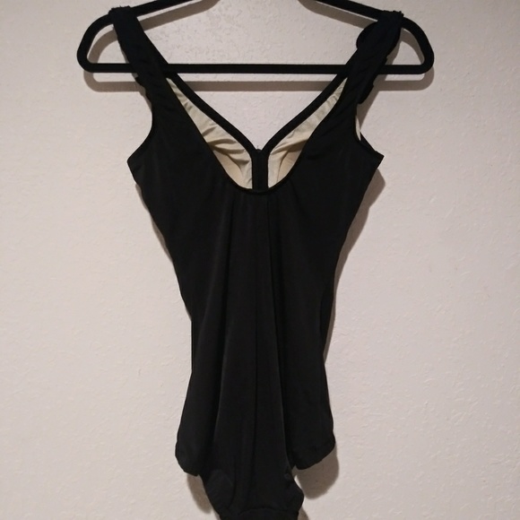 Rose Marie Reid Black One Piece Swimsuit. NWOT - Picture 2 of 6